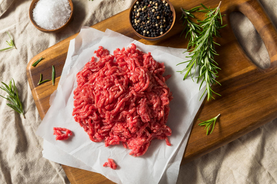 FAMILY BOX-- 20#  Ground Beef --FREE SHIPPING